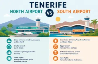 Tenerife North vs South Airport