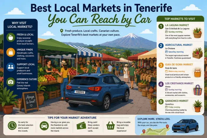 Best Local Markets in Tenerife You Can Reach by Car
