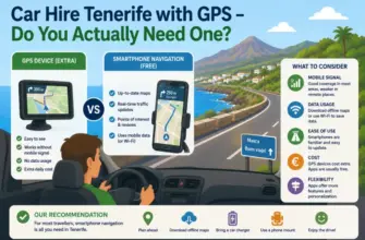 Car Hire Tenerife with GPS