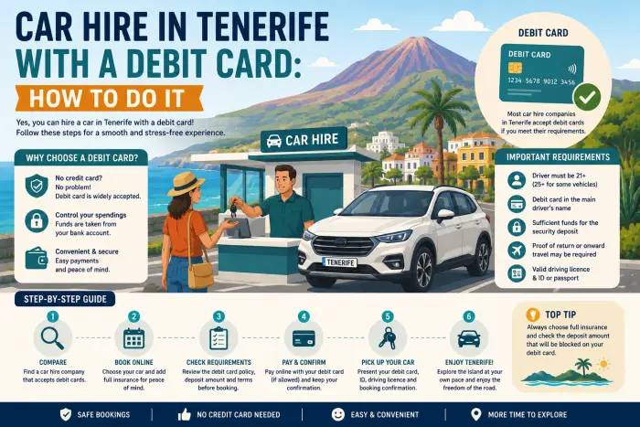 Car Hire in Tenerife With a Debit Card