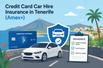 Credit Card Car Hire Insurance in Tenerife
