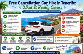 Free Cancellation Car Hire Tenerife