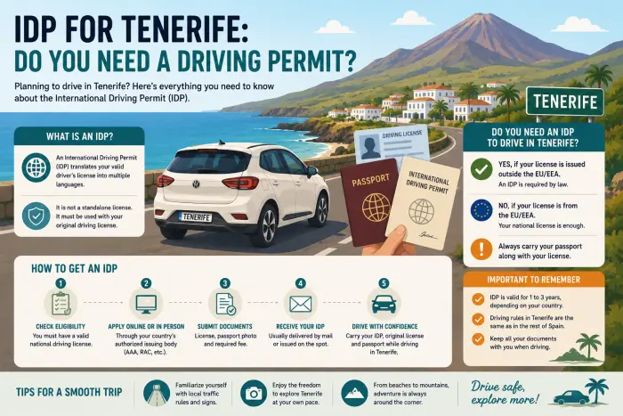 IDP for Tenerife
