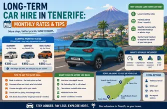 Long-Term Car Hire in Tenerife