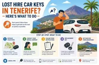 Lost Hire Car Keys in Tenerife