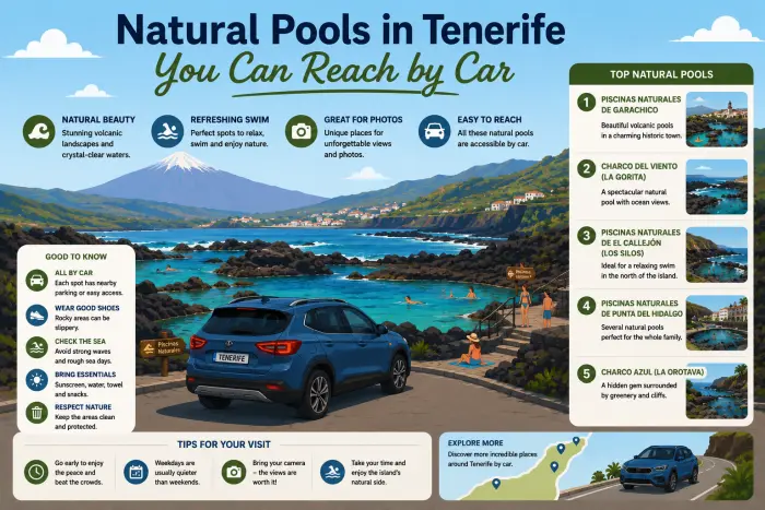Natural Pools in Tenerife You Can Reach by Car