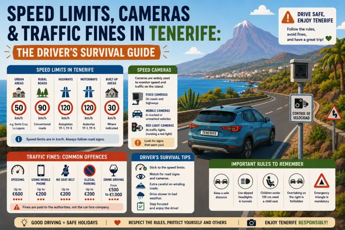 Tenerife Speed Limits