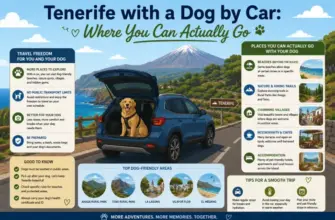 Tenerife with a Dog by Car