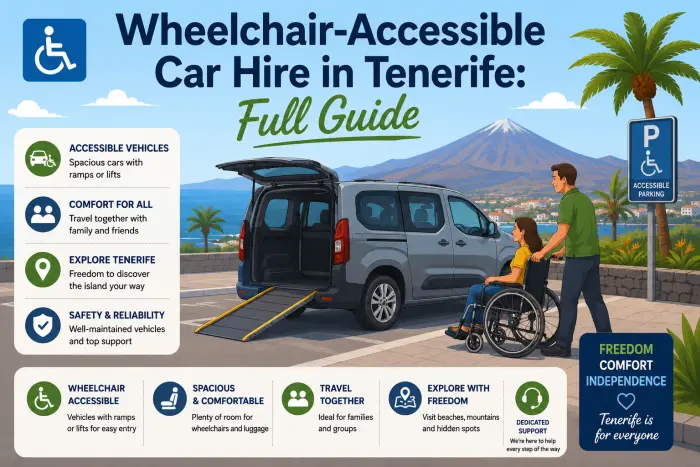 Wheelchair-Accessible Car Hire in Tenerife