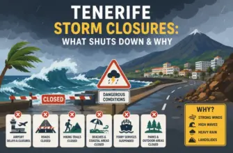 Tenerife Storm Closures