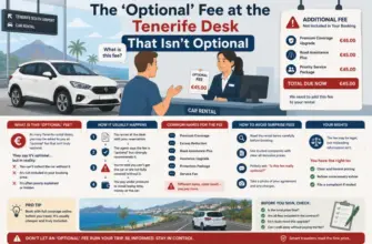 The 'Optional' Fee at the Tenerife Desk That Isn't Optional