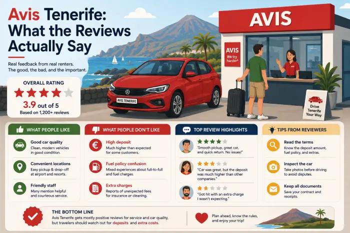 Avis in Tenerife