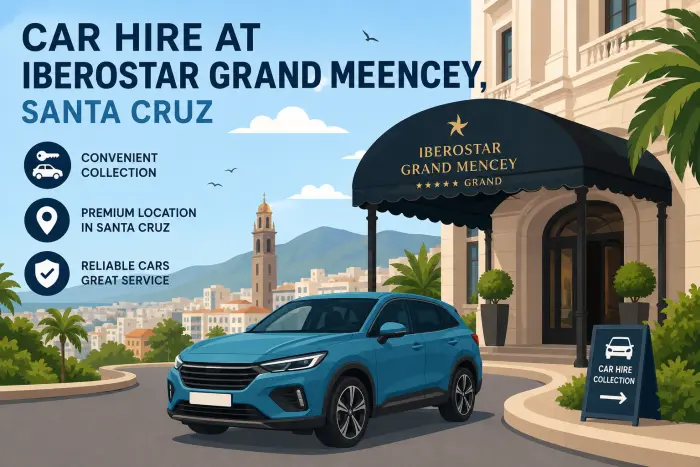 Car Hire at Iberostar Grand Mencey, Santa Cruz