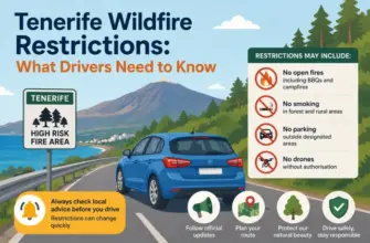Tenerife Wildfire Restrictions