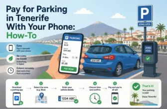 The App for Blue Zone Parking in Tenerife