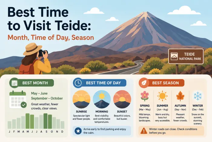 When to Drive Up to Teide
