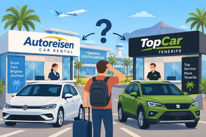 Autoreisen vs TopCar Tenerife