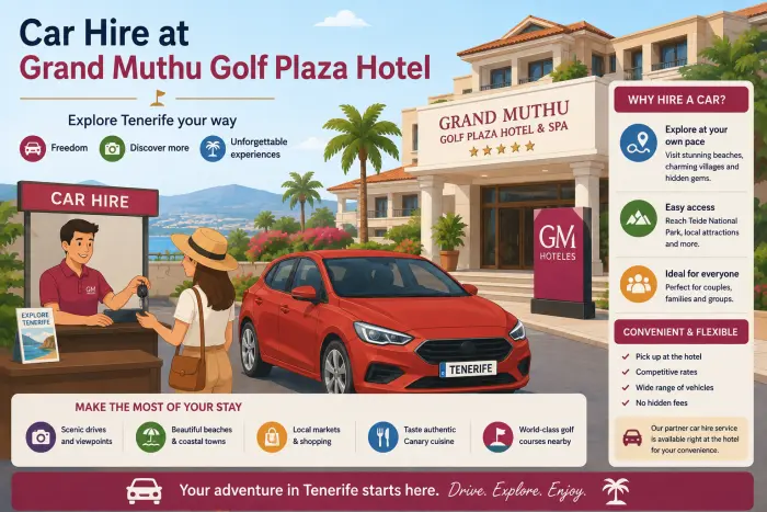 Car Hire at Grand Muthu Golf Plaza Hotel