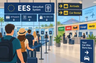EES Queues at Tenerife Airport