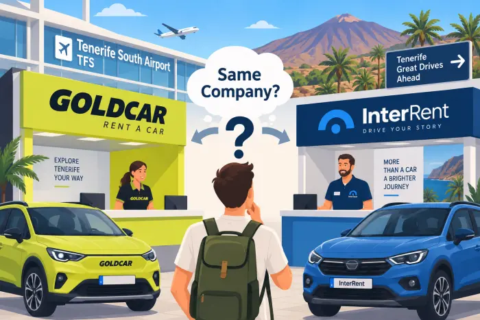 Goldcar and InterRent in Tenerife