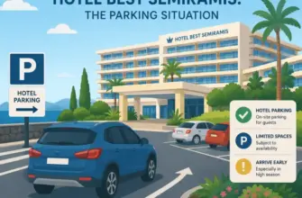 Hotel Best Semiramis: The Parking Situation