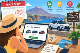 How Far in Advance to Book Car Hire in Tenerife