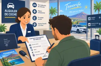 Signing a Spanish Car Hire Contract in Tenerife