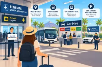 Tenerife Car Hire Meeting Points, Explained